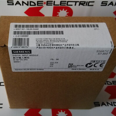 6ES7321-1BL00-0AA0 シエメンズ 6ES73211BL000AA0 6ES7 321-1BL00-0AA0 デジタル入力