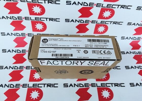 1つの新しいAB 1769-IQ16F高速入力モジュール