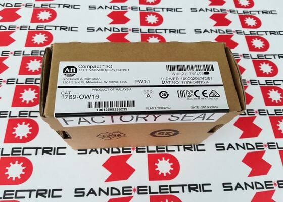 1つの新しいAB 1769-OW16 PLCモジュール