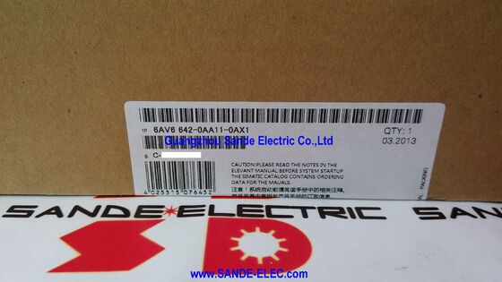 シマティックタッチパネル 6AV6642-0AA11-0AX1 6AV6 642-0AA11-0AX1 6AV6642-OAA11-OAX1