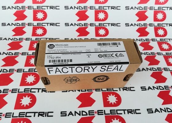 新しい密封されたアレン・ブラッドリーAB マイクロロジックス1762-IR4 4-Ch RTD抵抗入力モジュール1762IR4