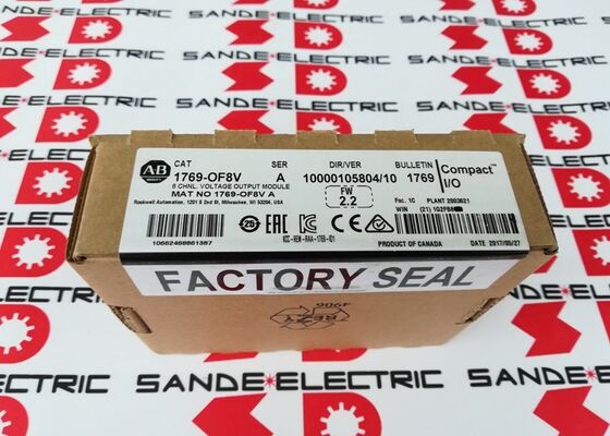 1つの新しいAB 1769-OF8V 1769OF8V 8チャネル電圧出力モジュール 1769-0F8V