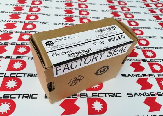 1つの新しいAB 1769-OW16 PLCモジュール