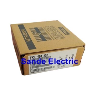 箱に入れた新品 MITSUBISHI FX3U-4DA-ADP FX3U4DAADP 急速輸送PLCモジュール