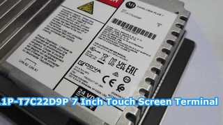 Allen-Bradley 2711P-T7C22D9P 24V DC HMI ターミナル製品デモ ビデオ
