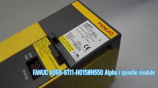 A06B-6111-H015#H550 FANUC SPM-15i スピンドルアンプ 製品デモビデオ