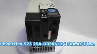 Allen-Bradley 25A-D030N114 PowerFlex 523 AC ドライブ製品デモ ビデオ