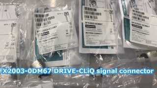 Siemens 6FX2003-0DM67 DRIVE-CLiQ RJ45 IP67 信号コネクタ