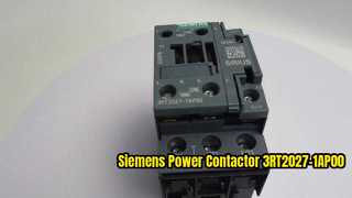 Siemens 3RT2027-1AP00 モーター制御用 230V AC コンタクタ製品デモビデオ